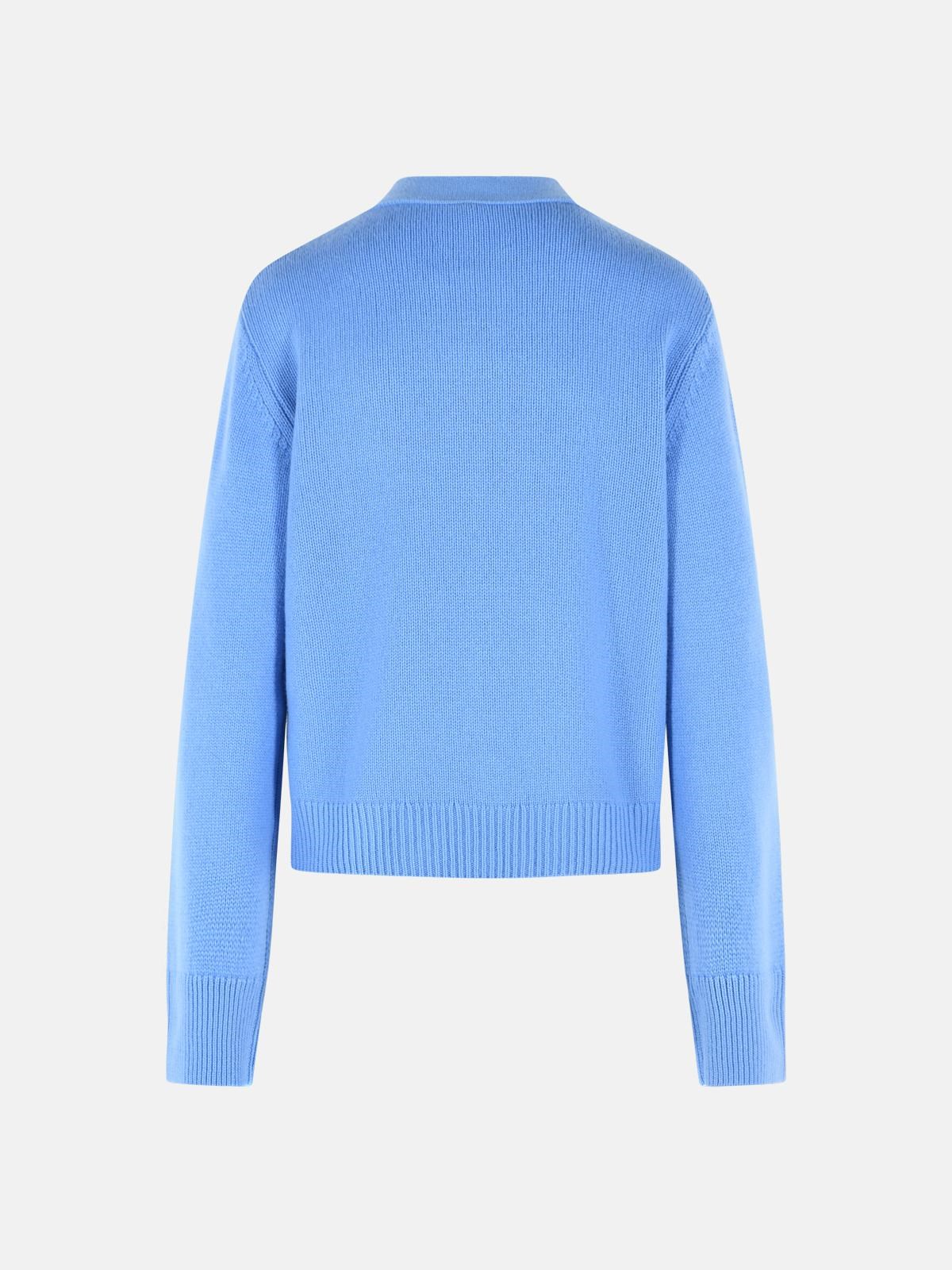 lisa yang 'DANNI' LIGHT BLUE CASHMERE CARDIGAN available on www