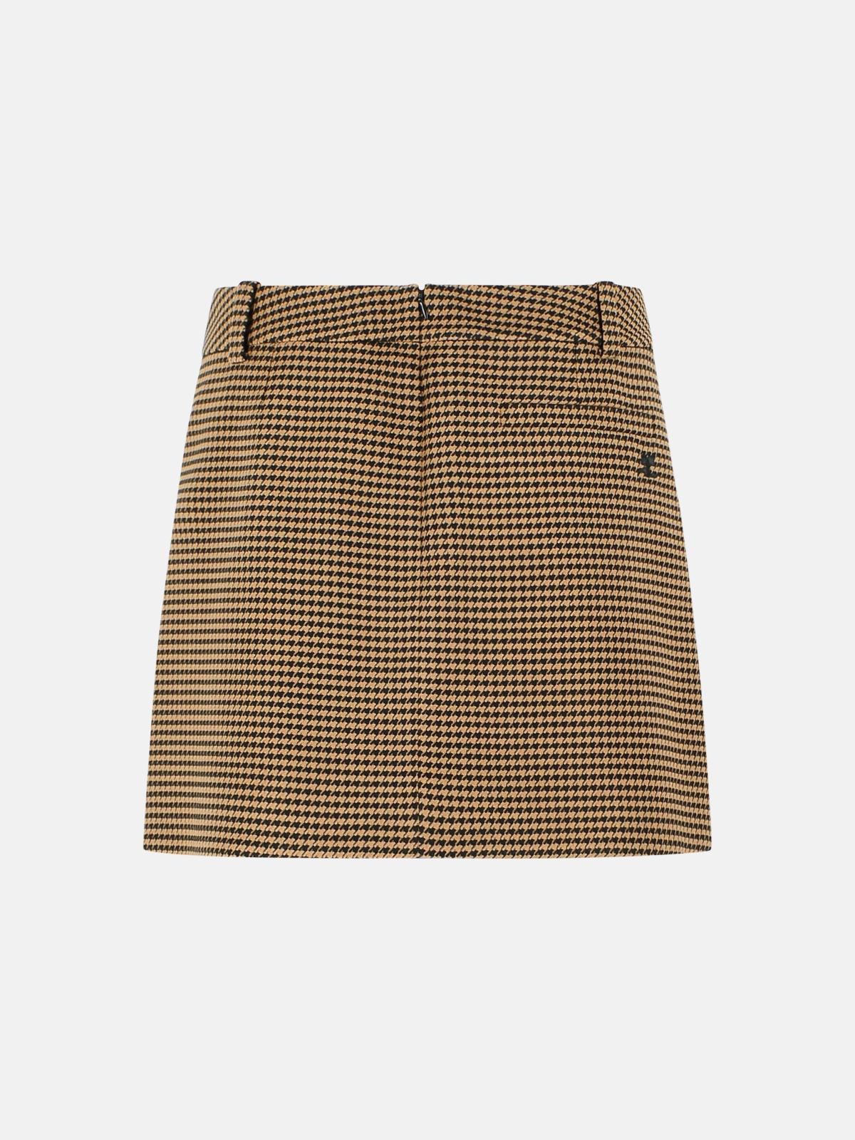 COURRÈGES 하운드투스 미니 스커트